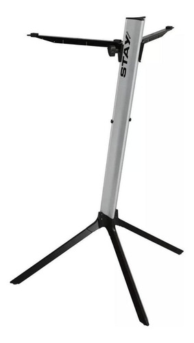 Imagem 4 de 5 de Estante Suporte Teclado Stay Slim 1100/01 Prata Com Capa