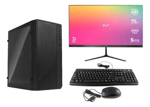 Cpu Intel I5 10400 Ddr4 16gb 1tb Monitor 21.5  Wifi 500w 80+