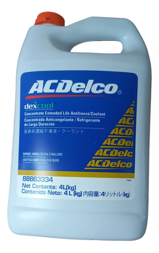 Refrigerante Dexcool Concentrado Acdelco Original Gm