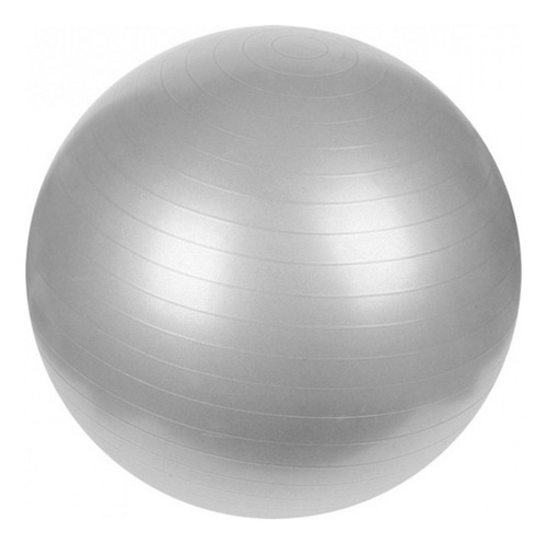 Pelota De Pilates 75cm Inflador De Regalo - Plomo