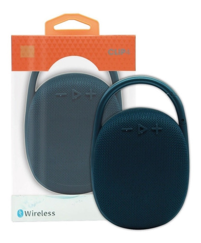Bocina Clip4 Bluetooth Portátil Gris