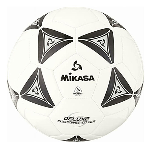 Mikasa Serious Pelota De Fútbol (negro/blanco, Talla 4) Color Negro/blanco