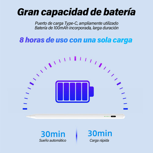 Lápiz Óptico Stylus Pluma For iPad Magnetic Universal Use