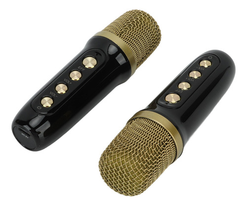 Máquina De Karaoke Para Cantar, 2 Micrófonos, Todo En Uno, P