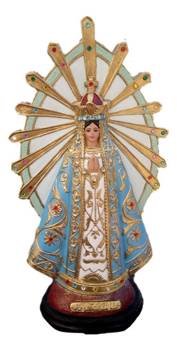 Virgen De Luján Yeso 40 Cm