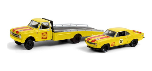 Greenlight Hd Trucks 1967 Chevrolet C30 & 1969 Camaro Shell