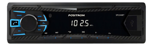 Estéreo Para Auto Pósitron Sp2240bt Con Usb, Bluetooth Y Lec