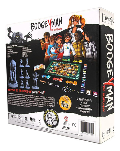 Boogeyman: El Juego De Mesa: Un Aterrador Juego De Terror Y