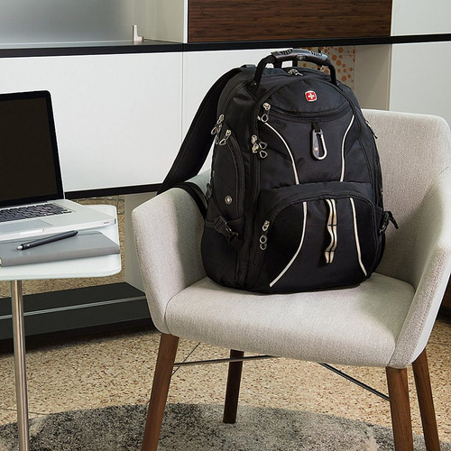 Notebook Mochila Swiss Gear Travel Gear 1900 19 PuL -preto Az
