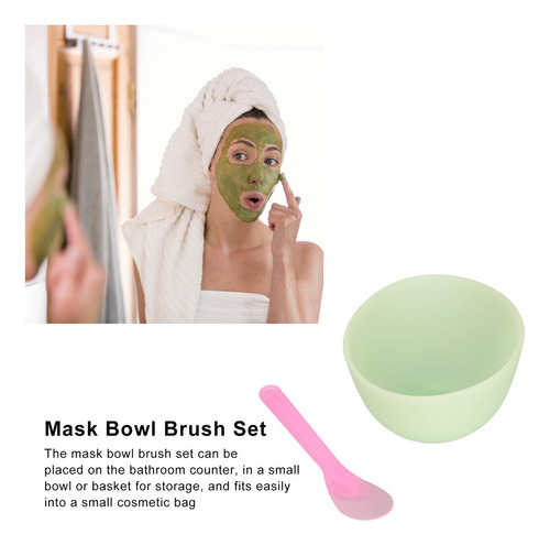 Aplicador De Mascarillas Faciales Facial Bowl, Juego De 2 Un
