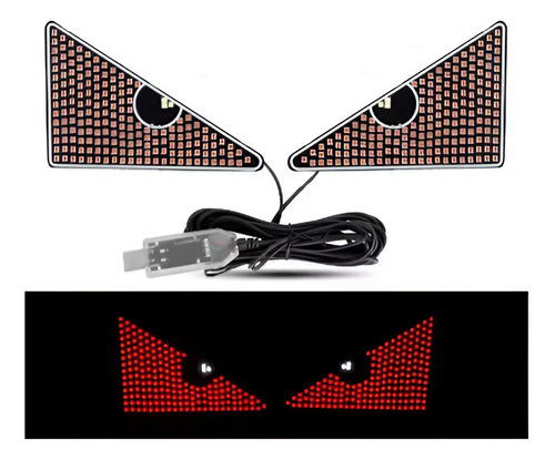 Y Luces Led Ojos Devil Eyes For Coche Moto Usb