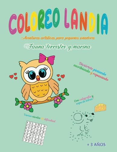 Coloreo Landia: Aventuras Artísticas Para Pequeños Soñadores