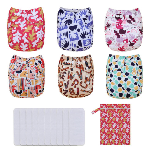 Tdiapers Panales De Tela Lavables Reutilizables Talla Unica