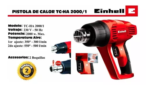 Pistola de Calor TC-HA 2000/1 - Herramientas Einhell