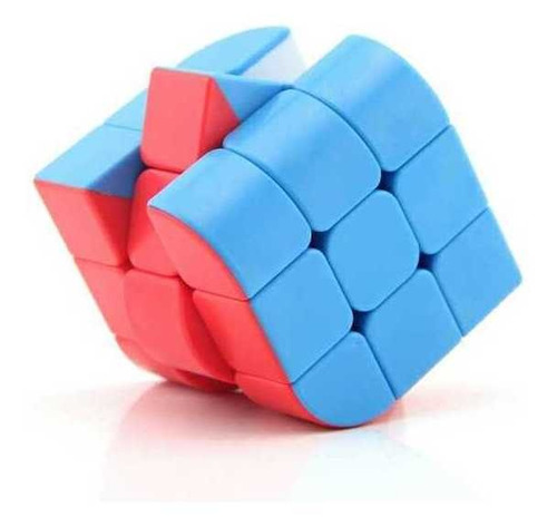 Cubo Rubik Mágico Cúbico Vértice Redondeado 5,7 Cm