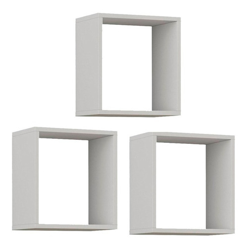 3 Nichos Quadrado Quarto Parede Branco 30x30x10 Mdf Suporte | MercadoLivre 3 Nichos Quadrado Quarto Parede Branco 30x30x10 Mdf Suporte | MercadoLivre