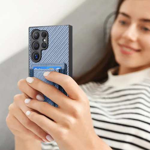 Funda Plegable De Carbono Con Función Atril For Samsung