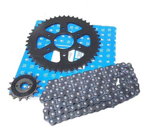 Juego Sprocket Piñon Cadena Dominar 400 Original