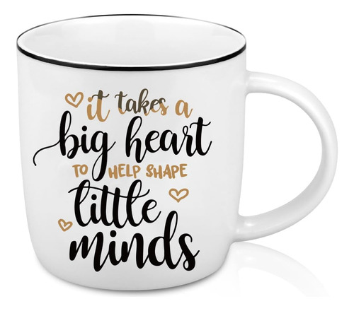 Taza De Café Quimoy It Takes A Heart - Regalos Para Maestros