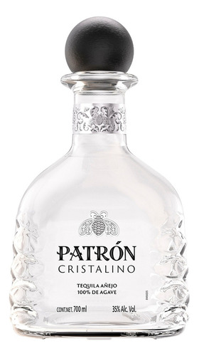 Tequila Patrón Cristalino Añejo 700 Ml