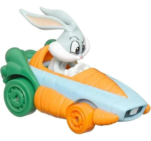 Hot Wheels Racer Verse Looney Tunes Bugs Bunny 1:64 Original Naranja