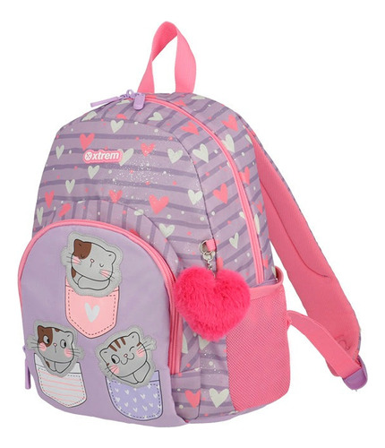 Mochila Xtrem Power 2019 Escolar Infantil Jardín Niñas