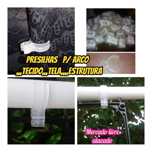 Imagem 8 de 10 de Arco Desmontável 01++10 Presilhas++02 Base Plastica++brinde