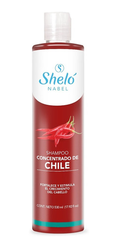 Shampoo Concentrado De Chile Estimula Y Fortalece El Cabello
