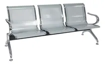 Comprar Asiento Triple Metálico Sala De Espera Sillas Tandem Posabra