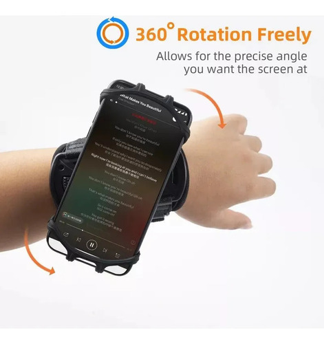 Universal Porta Celular Brazo Gym Ejercicio Correr
