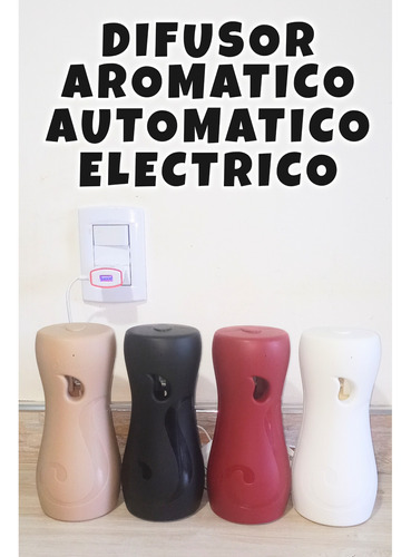 Aparato Difusor Aromático Automático Eléctrico