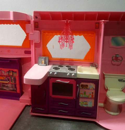 Camper Lujo Barbie Caravana 2009 (Usado)