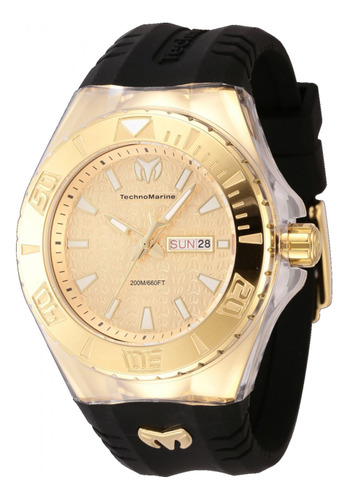 Reloj Technomarine Número De Serie 122012 Negro Hombres