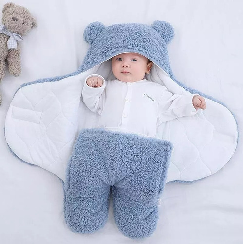 Imagen 3 de 9 de Saco Para Dormir Bebes Tipo Sleeping Cobija Termica Ovejero