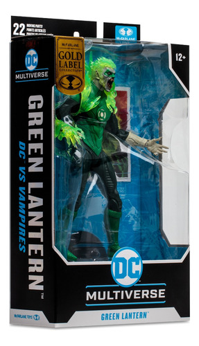 Sm Mcfarlane Figura 7 Green Lantern Vampires Gold Label