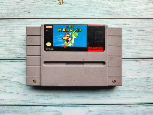 Jogo Super Mario World Super Nintendo Snes