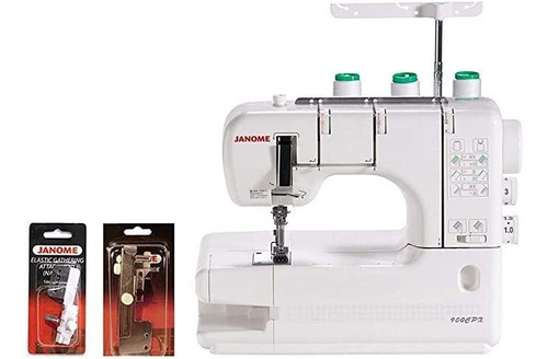 Janome Coverpro 900cpx - Máquina De Coser Con Accesorios A.