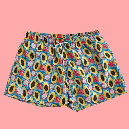 Imagen 3 de 4 de Traje De Baño Hombre Granada Pecora Argentina Short Malla