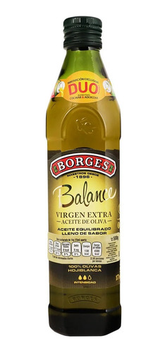 Borges Aceite De Oliva Extra Virgen Balance 500ml