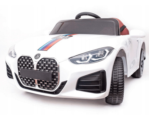 Bmw S4 Motorizada Infantil Carro Elétrico C/controle Luz Som Voltagem Do Carregador 110v/220v Cor Branco