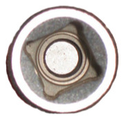 Dado Torx, Macho Corto T45 Acople 1/2 , Seis Puntas
