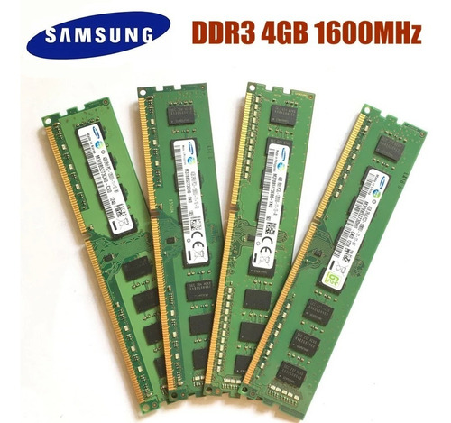 Memoria Ram 4gb Ddr3 Para Pc De Escritorio - Oferta!!!