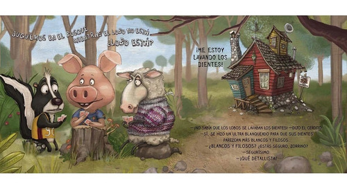 Libro Álbum Cuento Infantil. Lobo Está?