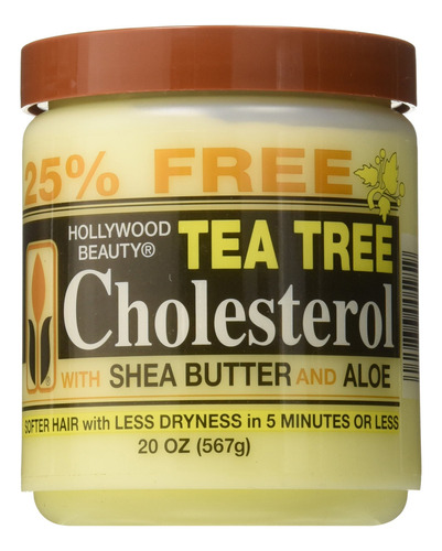 Hollywood Beauty - Colesterol De Árbol De Té Con Manteca .