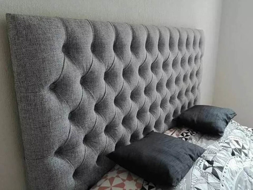 Imagen 2 de 3 de Respaldo Chenille 2 1/2 Plaza 170cm 1ra Calidad Envio Gratis
