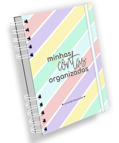  Nisti Print Caderno Para Controle Financeiro - Minhas Contas Organizadas unidade x 1 21cm x 15cm