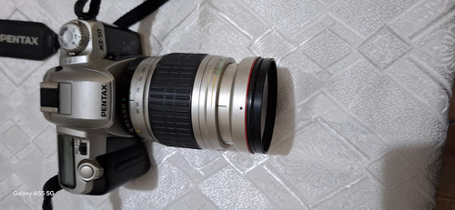 Camera Fotog Analogica Mz-50 Pentax C/lente Usada..ler Desc. Preto (Usado)