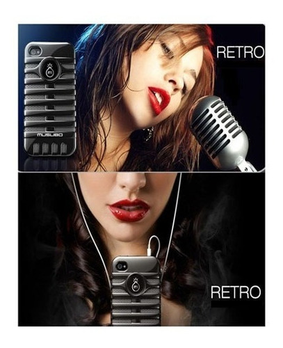 Modelo Original Carcasa Estilo Retro iPhone 4