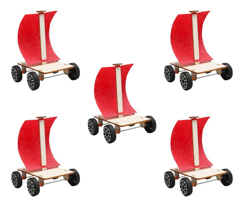 5 Ppcs Diy Wind Power Modelo Enseñanza De Accesorios