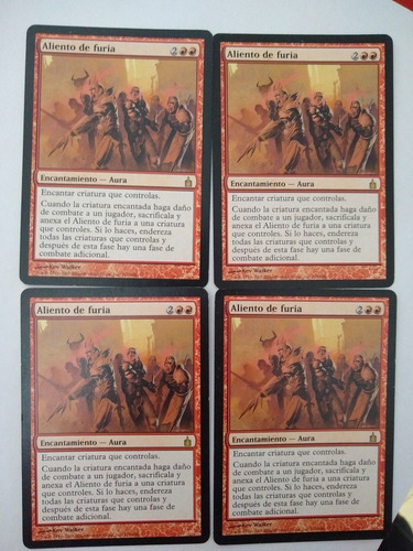 Aliento De Furia - Breath Of Fury - Ravnica - Magic